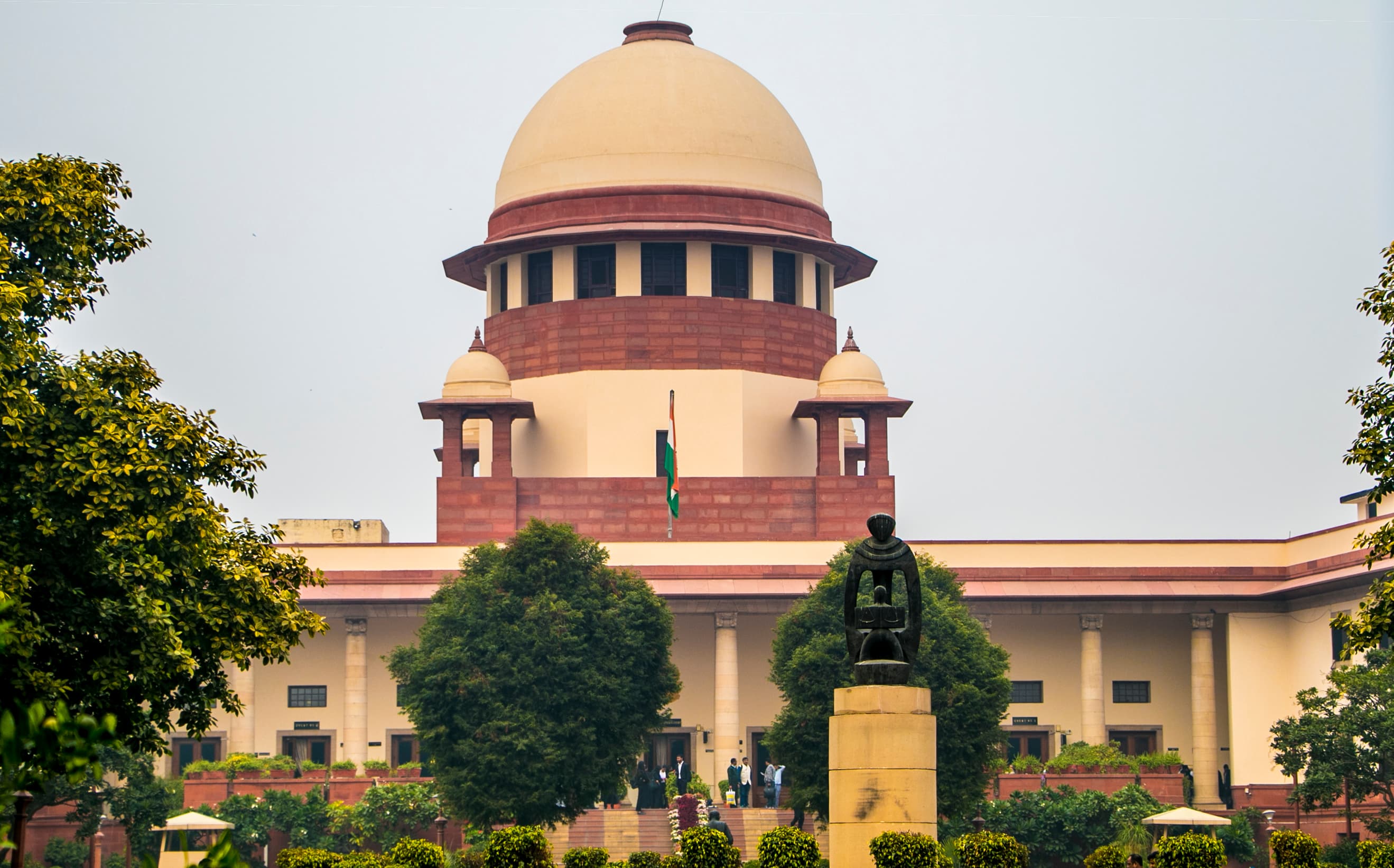 Supreme Court of India building, New Delhi — bench that delivered the January 2026 ruling on Section 35(3) BNSS notice before arrest
