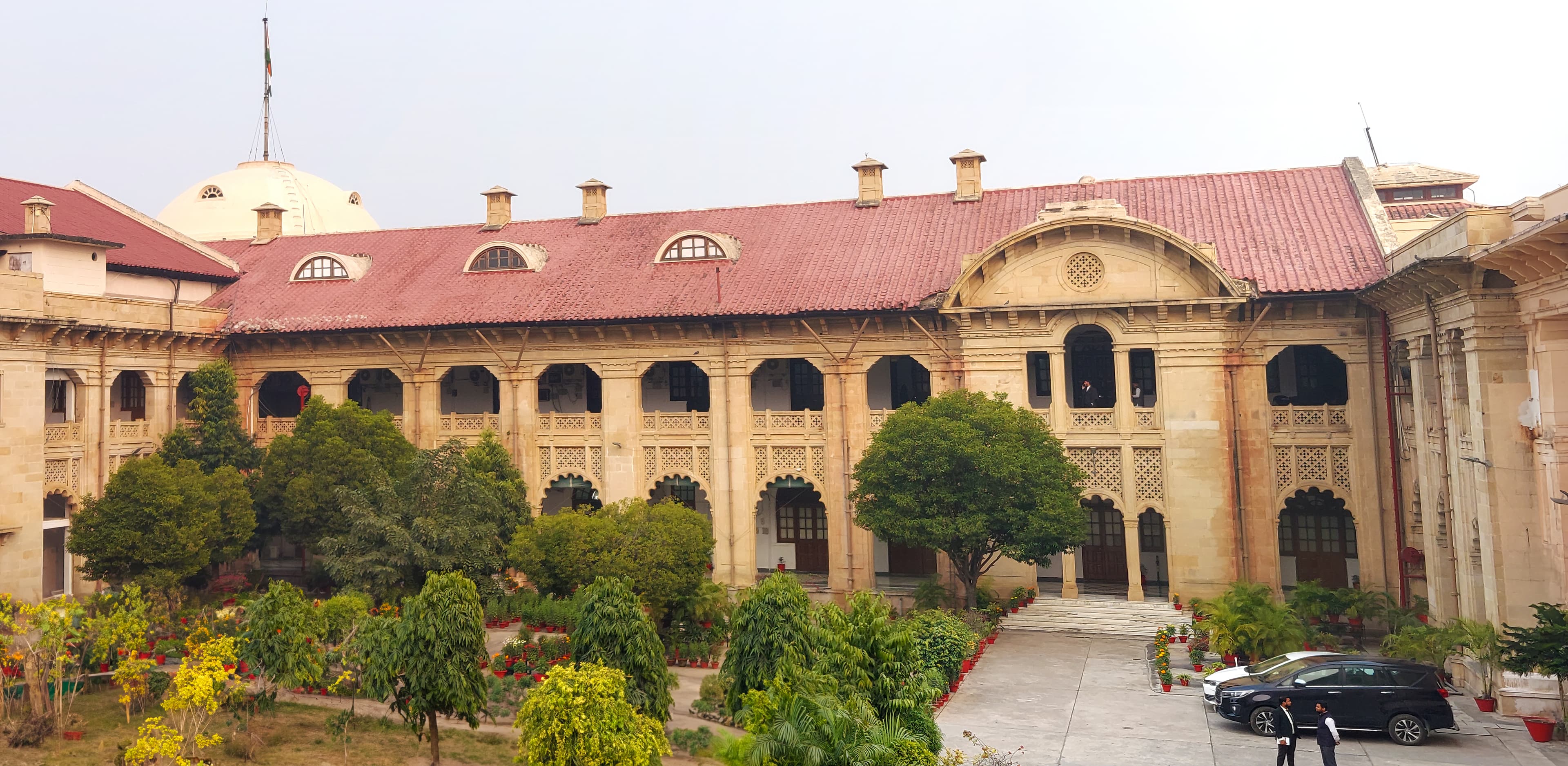 Allahabad High Court interior — venue for family-law revisions on Section 125 CrPC maintenance